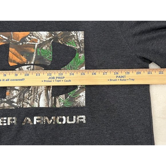 Under Armour Mens Long Sleeve T-Shirt Loose Heatgear Medium RealTree Print - Picture 5 of 7